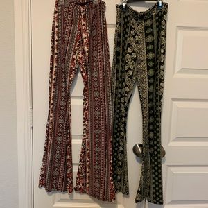 I am selling these printed flare leggings!!
